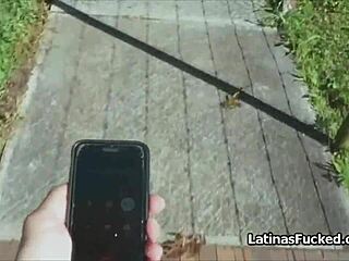 Super Cute Latina Amateur Feels Nervous Excitement Meeting Cock on Her First Casting Interview