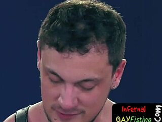 damn, twinks chewing cock then waiting for that fist action!