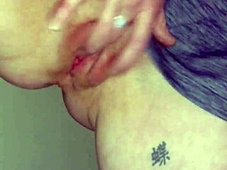 Wife Rubbing Pussy On Stairs