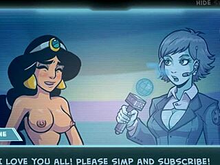 Star Channel 34 Part 89: Hot Brunette Hentai Babe!