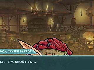 Intense orgasm while fucking Ashelin in this anime scene.