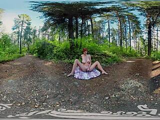 Grote Borsten Ryanne van Yanks Trilt van Intens Orgasme met Dildo