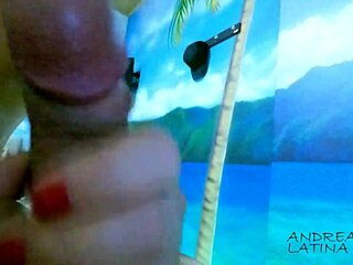 그녀 그에게 핸드잡 특별 선물로 집 세션에서 줘