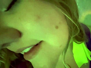 I ride in BBW POV at Halloween party