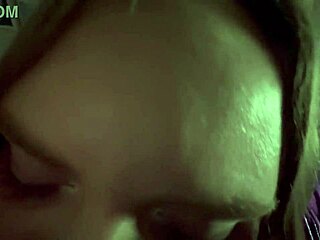 I ride in BBW POV at Halloween party