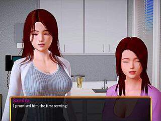 Family game night with new members