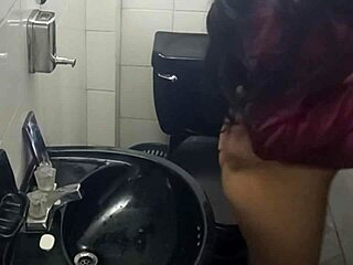 camera catches students ripping clothes and fucking in school bathroom