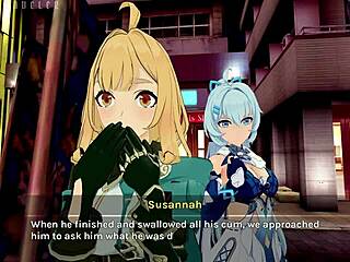 Honkai Impact Valkyries Kiana Mei Bronya in anniversary sex fest