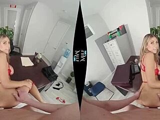 Kayla Kayden - Milfvr - Corner Office Anniversary Reality At Work Sex Pornstar Secretary Boobs Blowjob Wife Milf