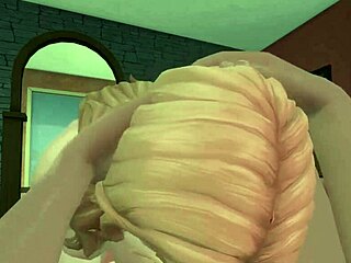 Fat Blonde Sucks Gooey Creampie In Intense 3D Hentai Face Fuck