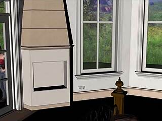 3d bedroom erotica animation part one