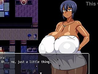 Hey, tanned Natsuki in hentai game ep 14 got her massive ass spanked hard!