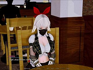 Hotel Harem episod 174 dengan aksi hentai permainan anime