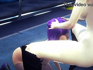 yo, evelynn futa bangs kaisa’s ass in lol kda hentai! 🍑