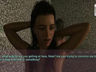 is this wife cheating with her stepmother in this cartoon series?