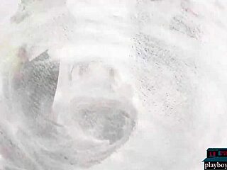 Petite Asian Teen Hannah Le Strips Naked at Relaxing Playboy Ranch