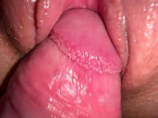 I fucked my teen roommate close up and came on her shaved pussy.