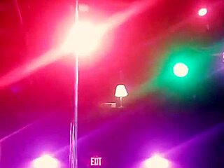 New Stripper Teases In Knee Highs With Sexy Moves