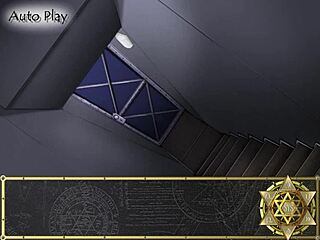 바이블 블랙 감염이 기억 상실 플레이스루에서 야생 헨타이 액션 풀어