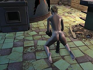 Fallout 4 sex adventure with dildo