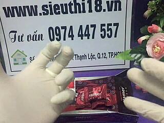 베트남 캔디가 스태미나 올려서 격렬한 아시안 액션