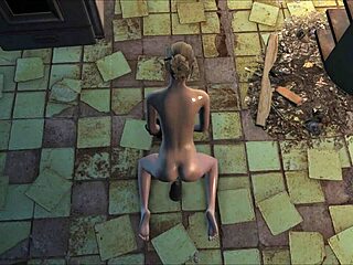 Fallout 4 sex adventure with dildo