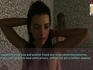 is this wife cheating with her stepmother in this cartoon series?