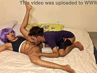 Step sister bent over for rough assfucking by step brother hanif.