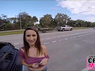 Fucked This Tiny 18+ Teen 18+ That Was Broken Down