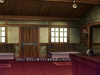 i get sucked by my sister through the wall hole in hentai.