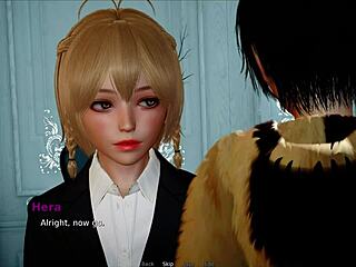 My bully is my lover in this anime game