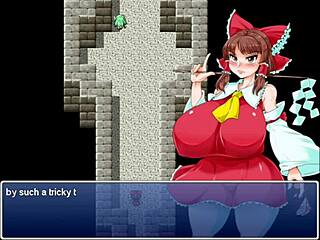 Reimu brainwashed into prostitution while saving girls in garage