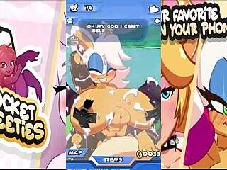 pocket sweeties rouge is so hot in this hentai game