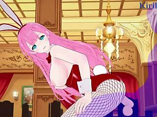 Mafuyu Kirisu has intense sex with creampie in hentai