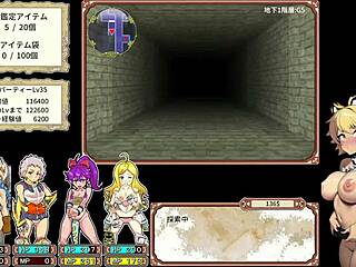 Dan Ero + live play part 1: four bitches explore dungeon in god game with explicit sex scenes.