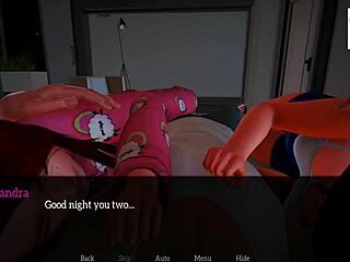 My new family episode with small tits and hentai action