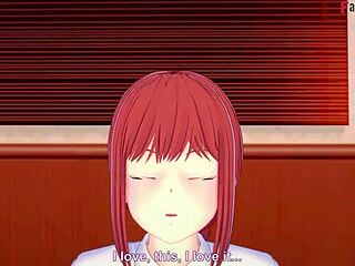 Check Out Makima's Blowjob Scene From Chainsaw Man, Full Pov And Chained Action