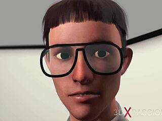 Horny young blonde gets fucked hard by big black cock!