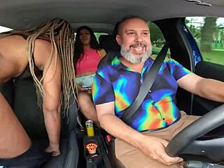 After the ride stop, Renata begged to join the fun!