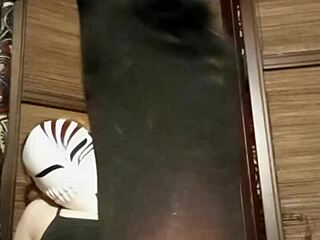 stocking fetish solo session with horny amateurs in pov