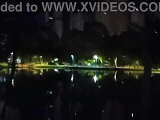 Bruna Santiny Meets Guy in Park