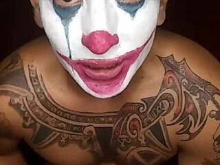 2019 Joker Costume Masturbation Solo