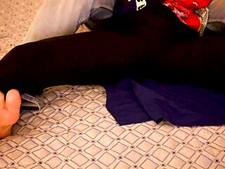 Indian housewife enjoys rough homemade group sex on bed with creampie