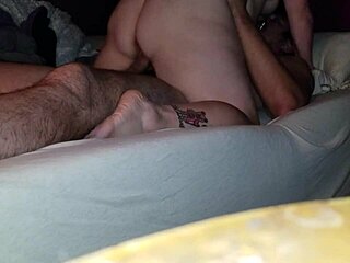 sexy bbw bangs her husband and takes a good spanking