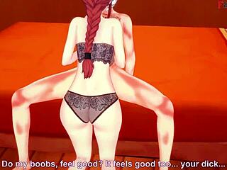 Check Out Makima's Blowjob Scene From Chainsaw Man, Full Pov And Chained Action