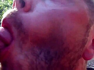 Mature Gay Men Cruising Outdoors For Public Cumshots