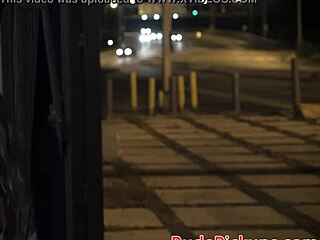 Stranded Teen 18+ Roughly Fucked Outdoors In Bondage. Public Pickup With Shaved Pussy And Tattoos.