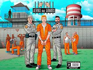 Hardcore Gay Action on First Prison Day Surprise