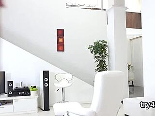 Pretty chick receives a sensual lick in pov and enjoys the narrowed experience