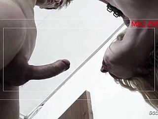 Rough backstage fuck for cute skinny teen kelly 😈